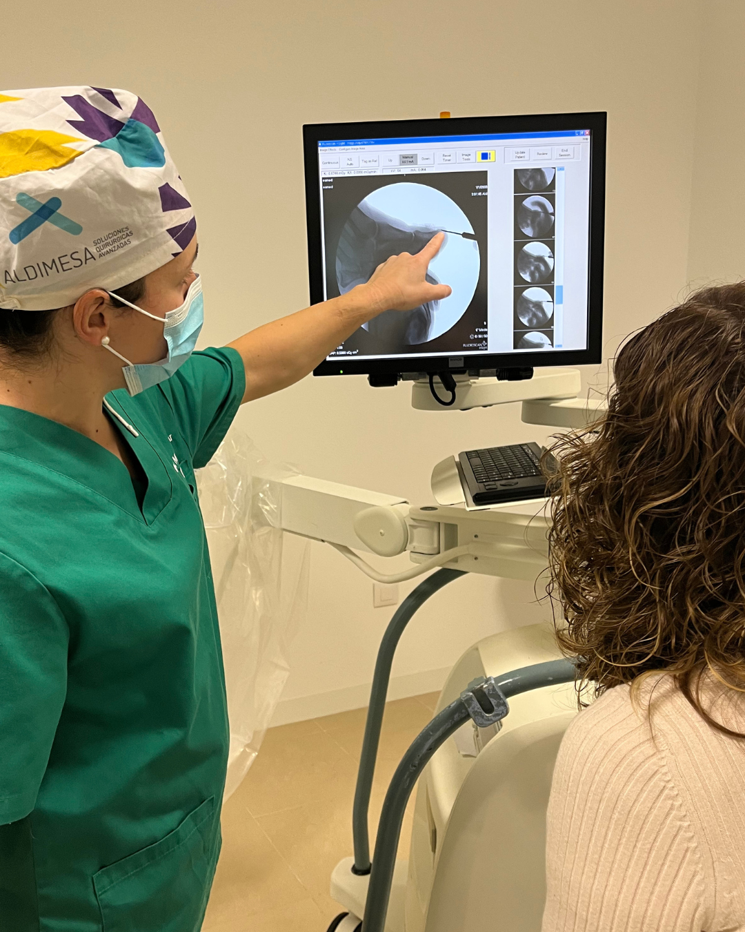 Pagina sobre nosotros. Instalaciones y tecnologia. fluoroscopio